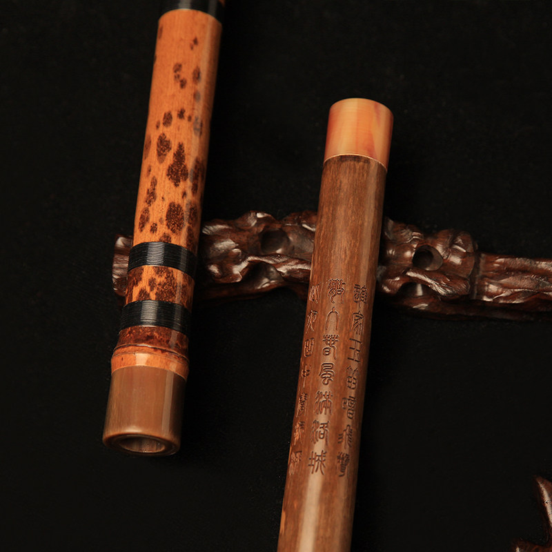 笛子御笛竹笛斑竹专业演奏香妃特制高档乐器笛子