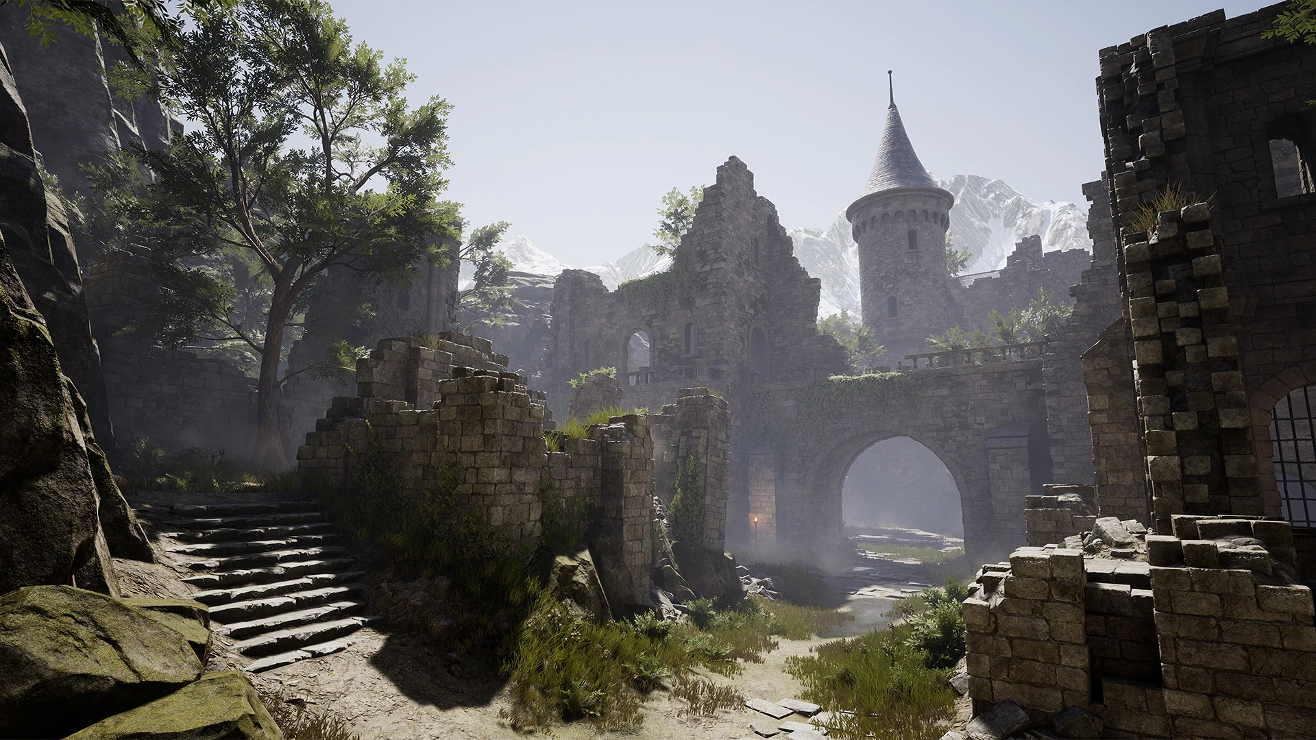 中世纪城堡场景虚幻ue4lordenfelcastlesdungeonsrpgpack设计素材