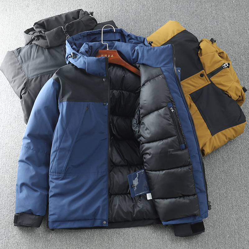 厚实耐穿！防风防水！冬装男士休闲大码棉服连帽面包服棉衣