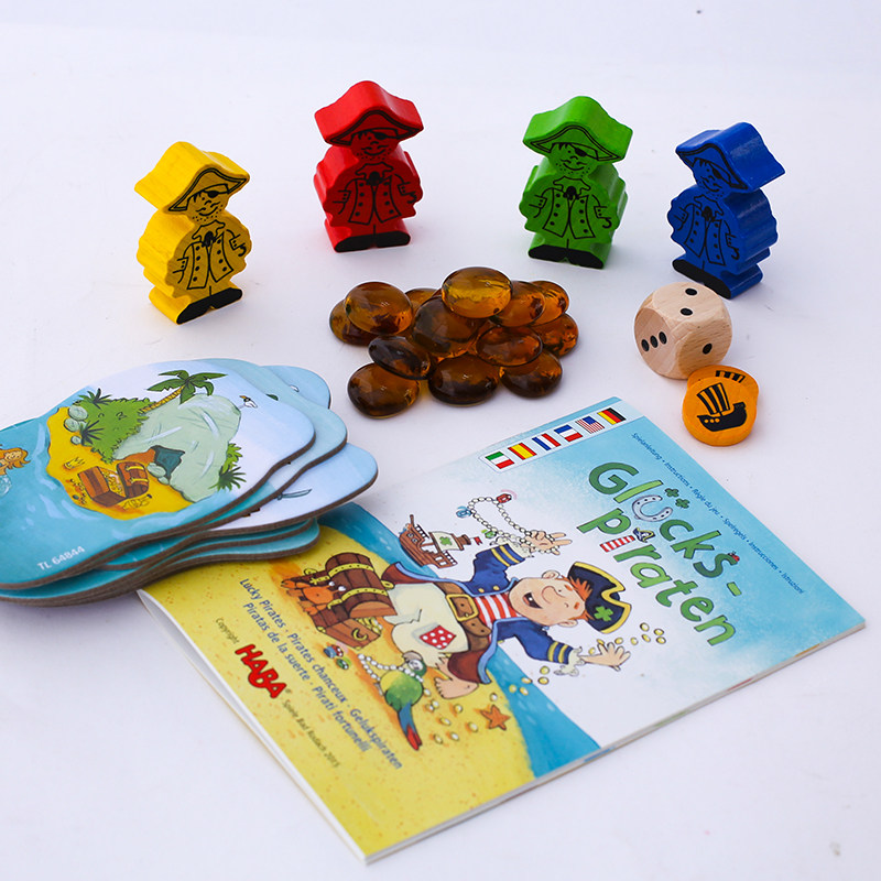 德国haba幸运海盗4320桌游哈巴早教益智逻辑思维儿童桌面游戏类