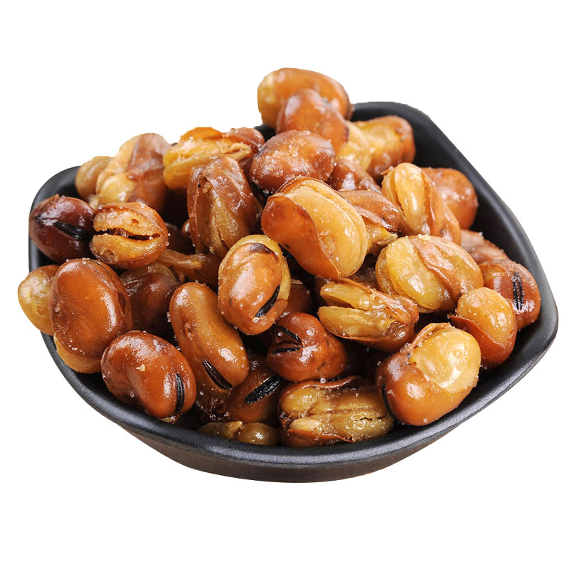 萌小妞馋豆蚕豆零食 五香蚕豆散装麻辣 香辣蚕豆炒货兰花豆