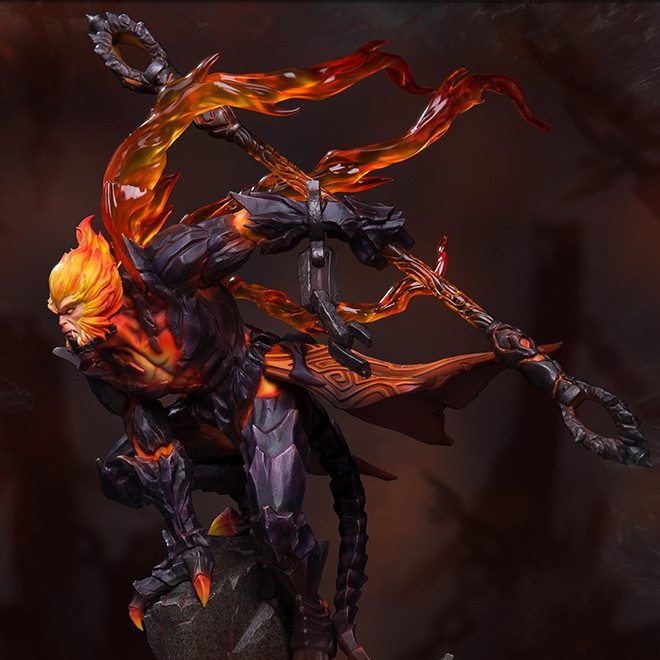 正版damtoys王者荣耀孙悟空地狱火手办雕塑手办