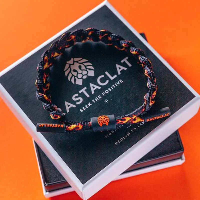 rastaclat官方正品小狮子校园系列火焰潮流男女情侣手链
