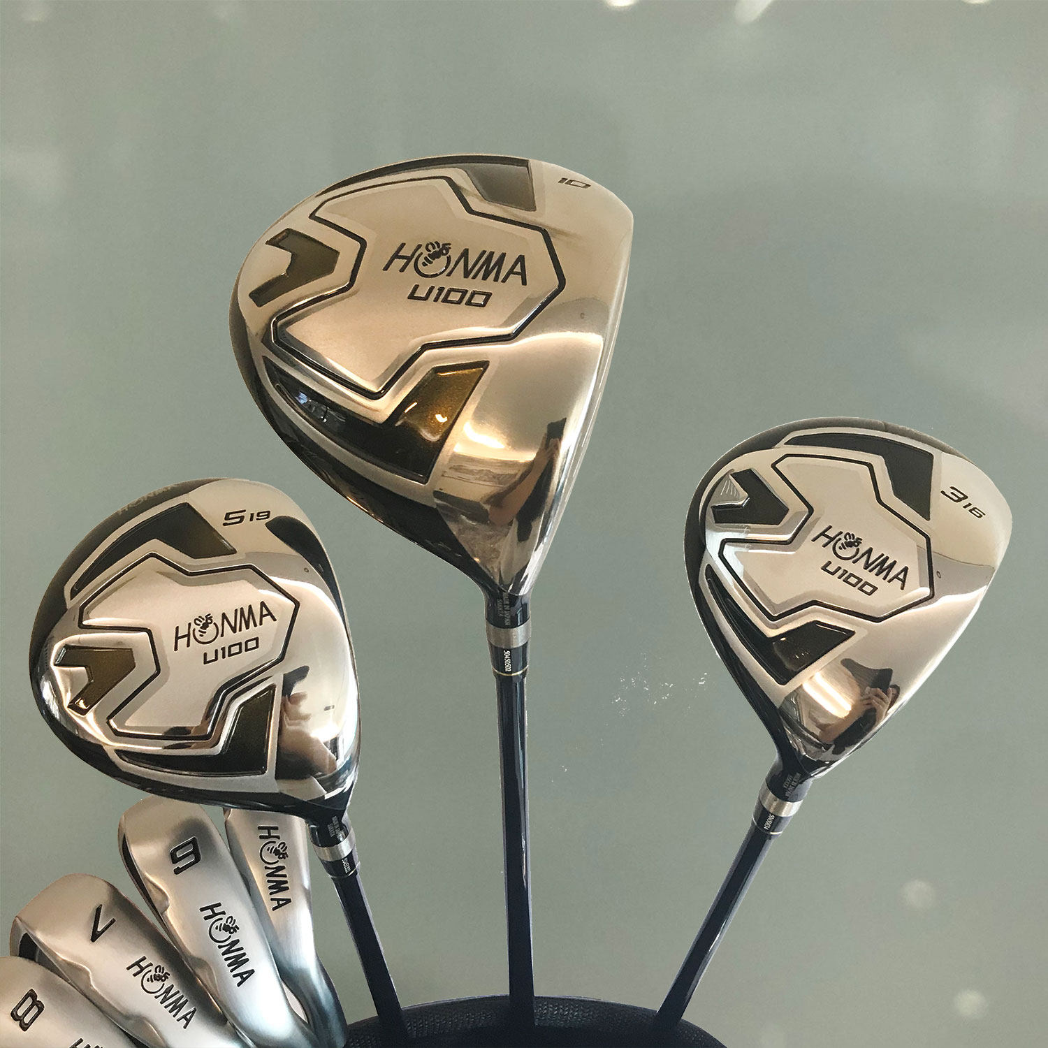 高尔夫套杆二手球杆honma红马u100男士全套碳素高尔夫球杆