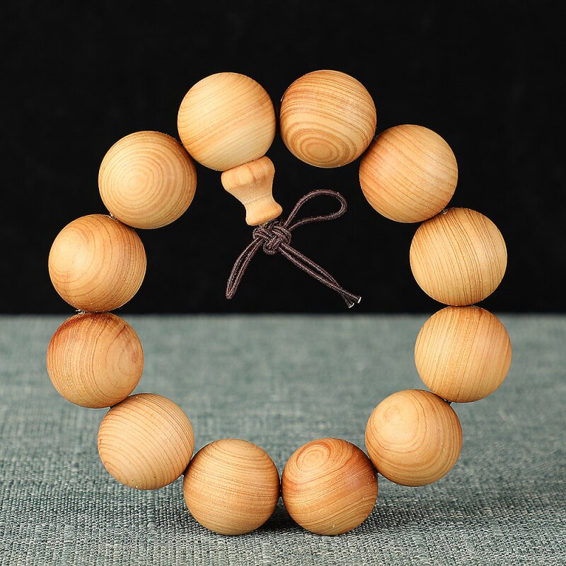 太行太行山山崖香木手链佛珠手串文玩木制念珠手串