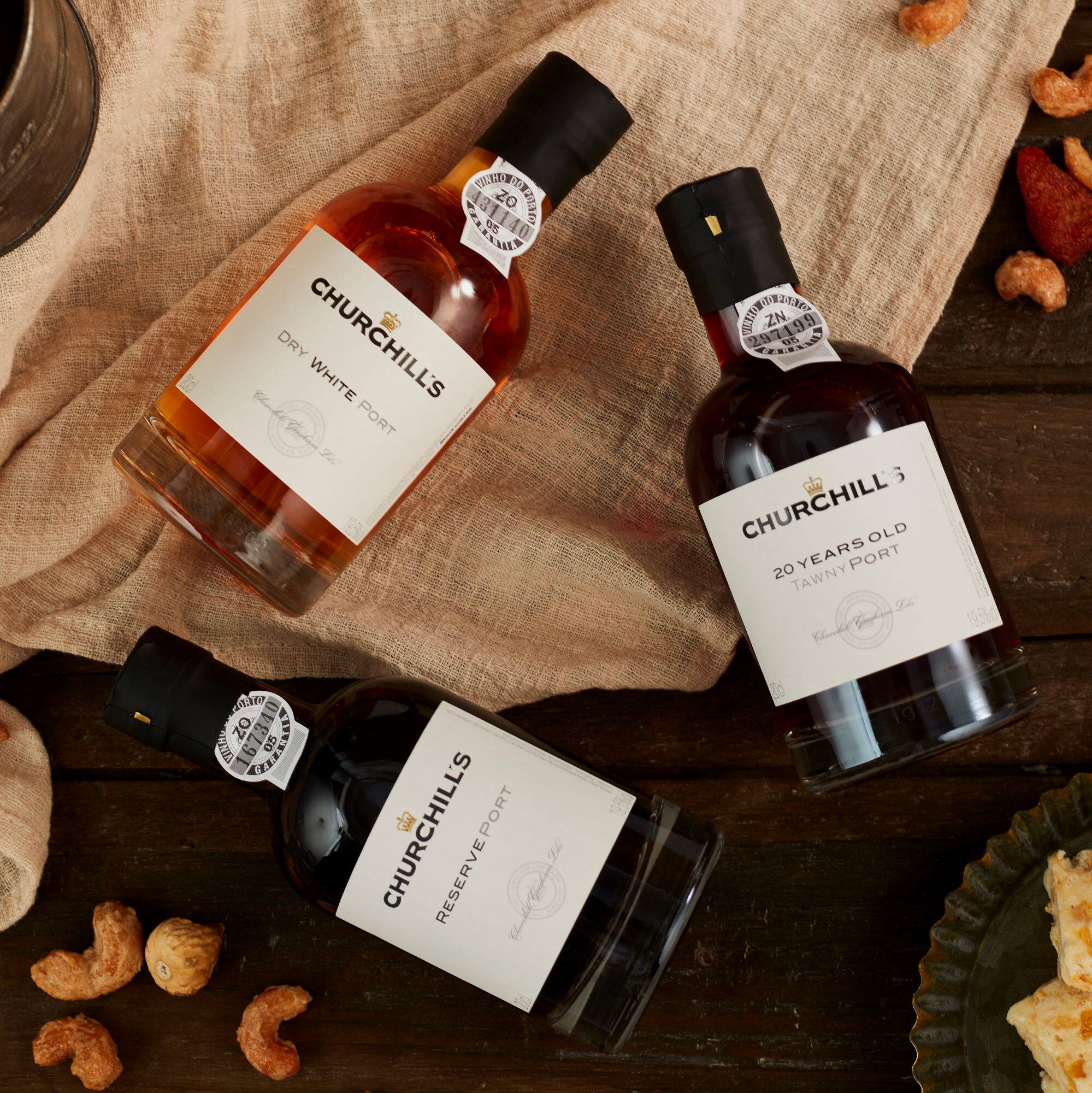 佐蟹ws百大名庄葡萄牙丘吉尔宝石红茶茶色波特加强葡萄酒