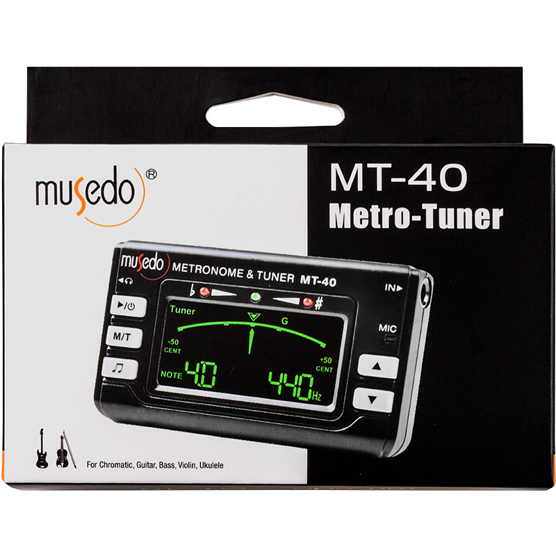 musedo妙事多mt40w管乐通用长笛萨克斯笛子专用调音调音器