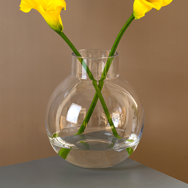 极光幻彩镭射北欧欧风现代简约花瓶鲜花插花玻璃瓶花瓶