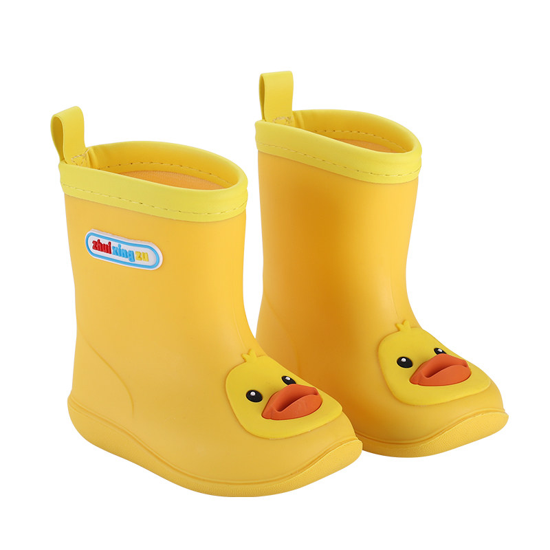 uncledog儿童雨鞋男童女童宝宝雨靴幼儿小童童时尚雨鞋