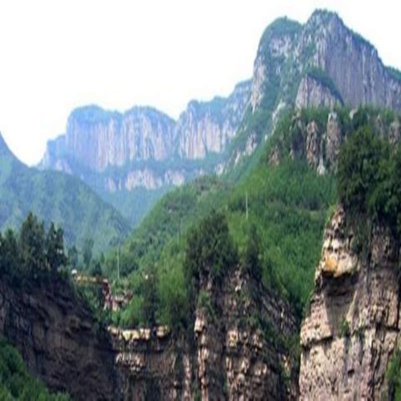 苍岩山景区大门票石家庄苍岩山