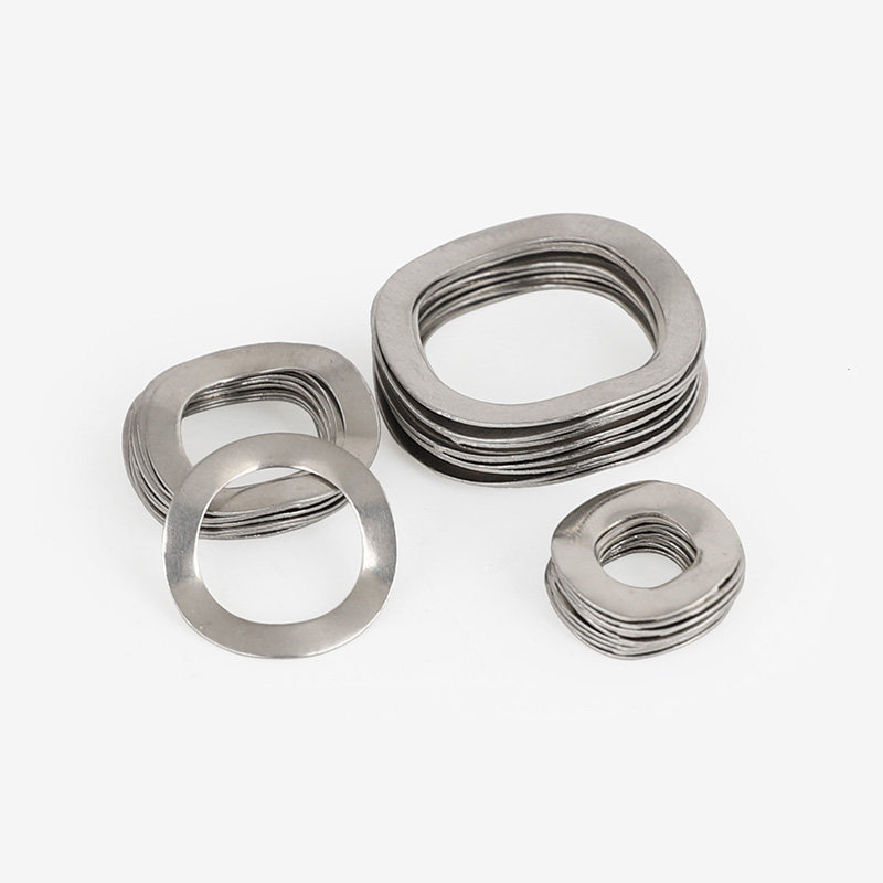 垫圈m3m4m5m6m8m51不锈钢波形三波波峰垫片波浪形平垫波纹垫圈