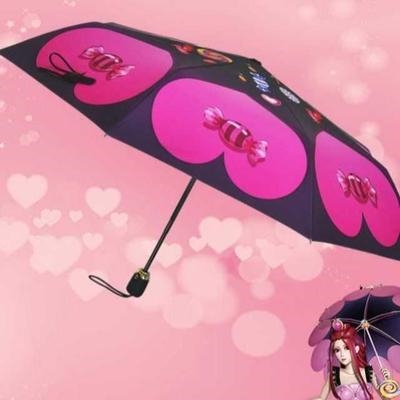 叶罗丽雨伞漫能夜萝莉娃娃茉莉爱心甜蜜儿童童雨伞伞