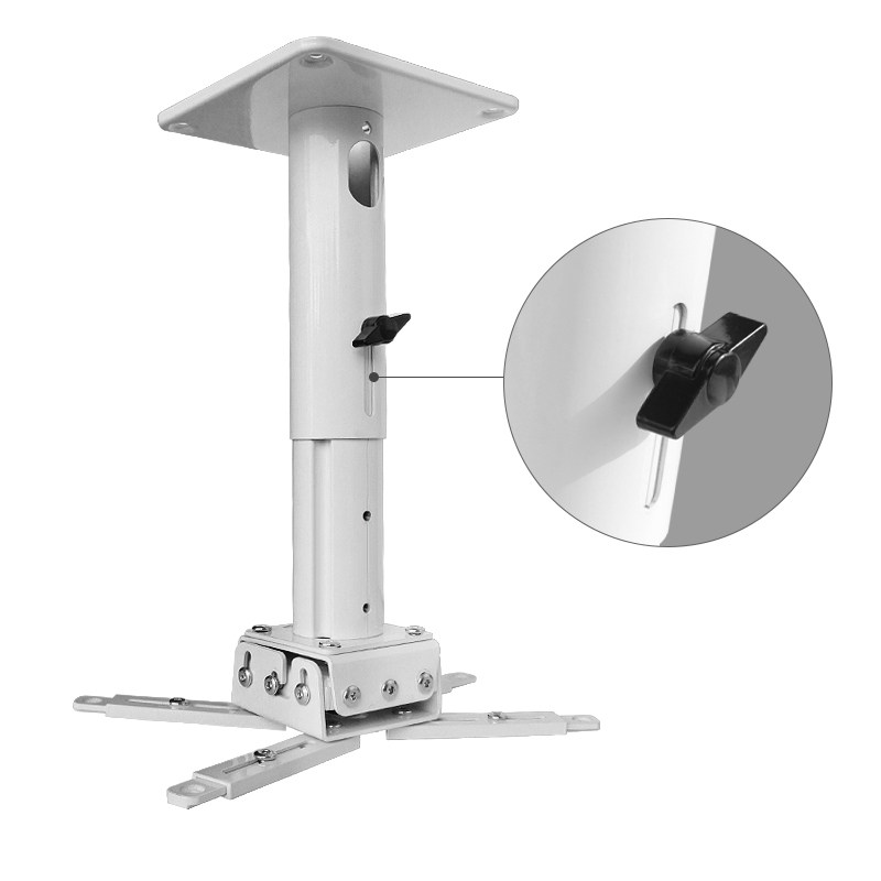 吊架挂架鸿叶投影仪支架吊顶壁挂壁装伸缩通用投影机吊架