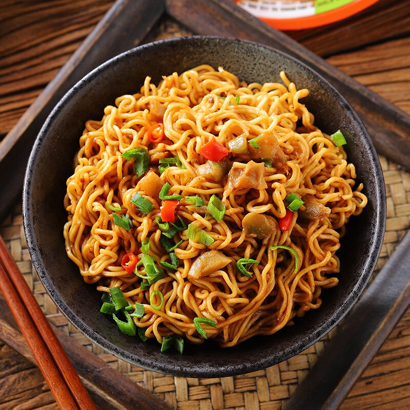 华味坊武汉热干面6碗速食方便面香辣味干拌面原味非油炸杂酱泡面