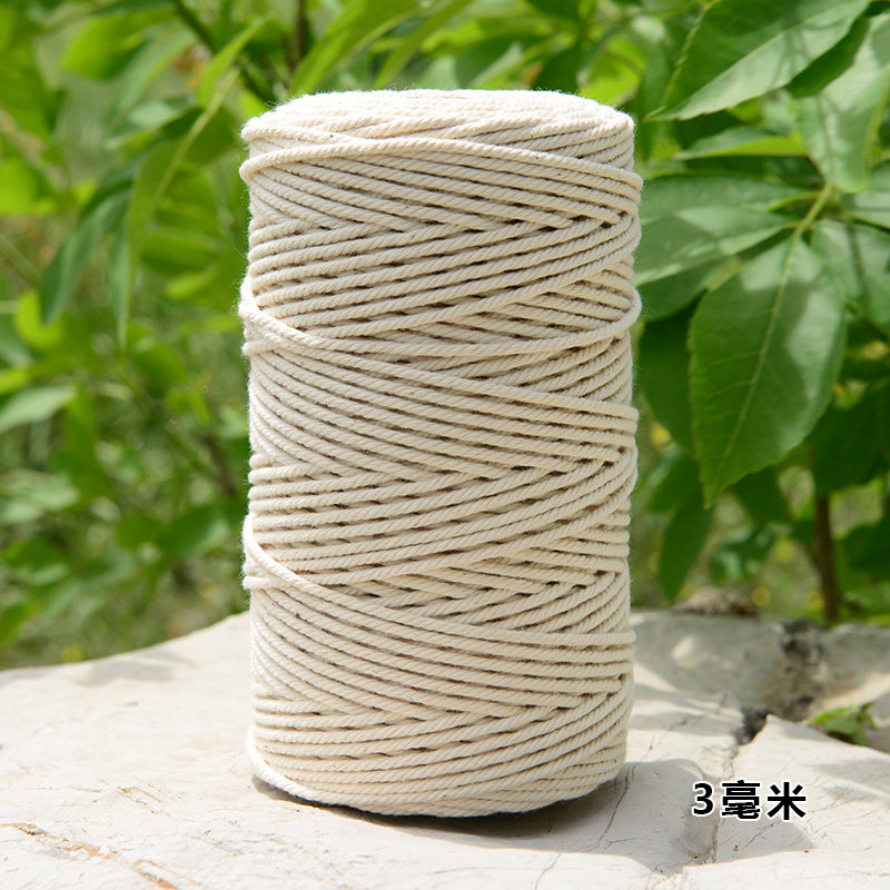 粽子绳包粽子的线天然棉线绳棉绳绳子捆绑绳吊牌包装绳绑螃蟹粽线