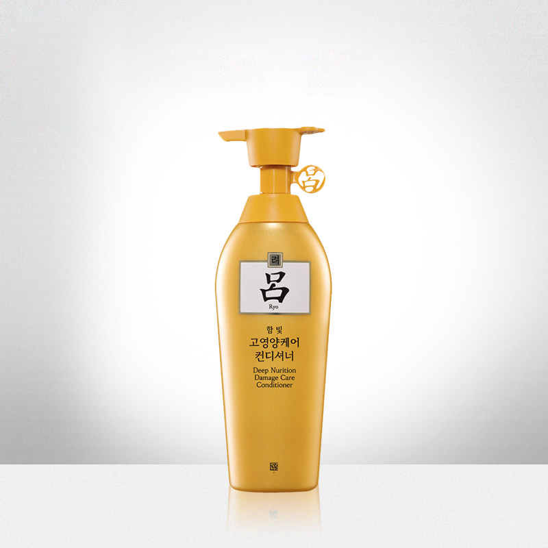 ryo黄吕护发素400ml修复干枯烫染ryoe韩国官方旗舰店正品女牌乳金