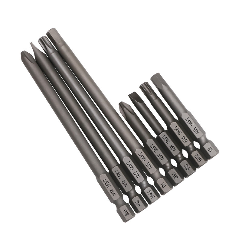 电动批头十字强磁性s2钢高硬度一字手电电钻电动批头