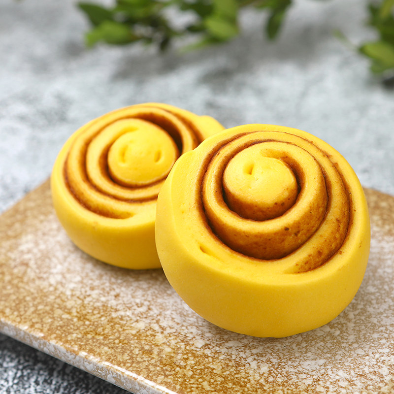 荷花花卷品包半成速冻面点早餐红豆儿童方便包点