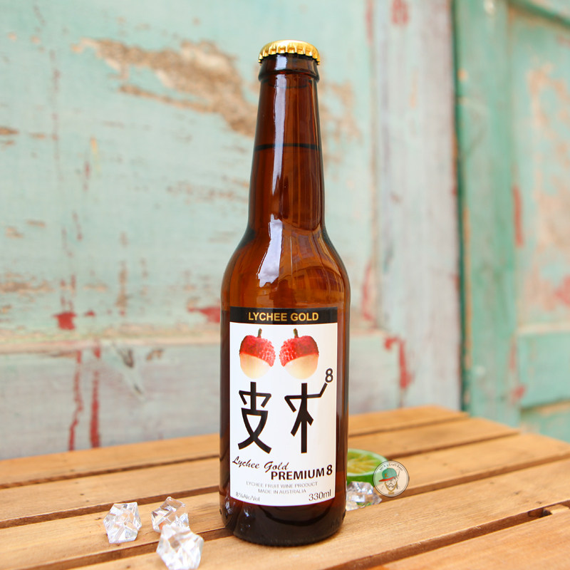 澳大利亚甜酒甜水少女女生好喝高度果味金荔枝水果啤酒