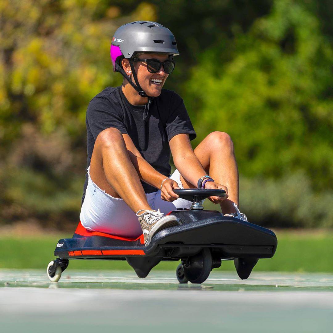 现货razor锐哲shift漂移单手上车成人儿童卡丁车电动