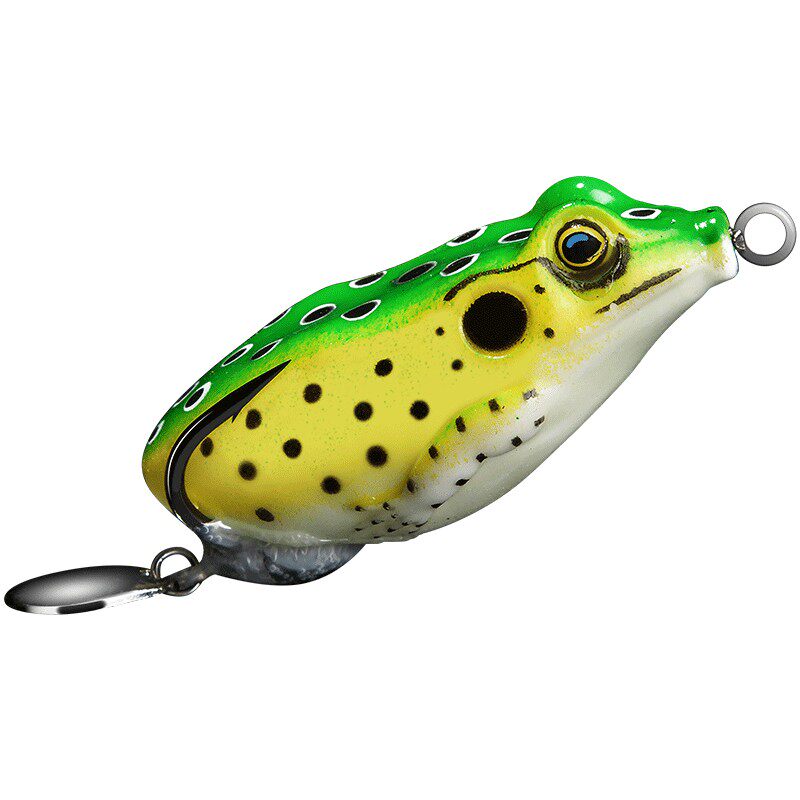 雷蛙打黑改装亮片黑鱼专杀远投重草双钩小拟饵活饵