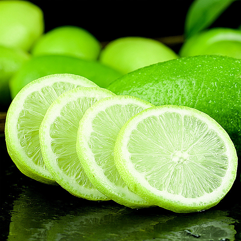 海南香水青柠檬新鲜应当当季水果包邮鲜无籽柠檬柠檬