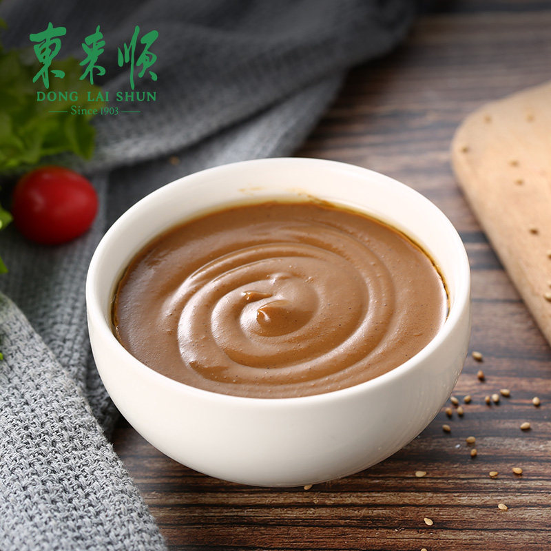 东来顺火锅蘸料10袋鲜香味秘制原味芝麻酱速食调味料凉皮麻酱调料