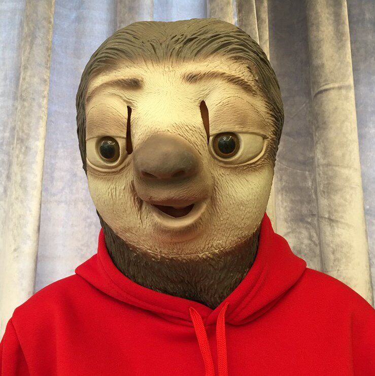 动物鬼脸头套搞笑节目家用笑脸面具面具