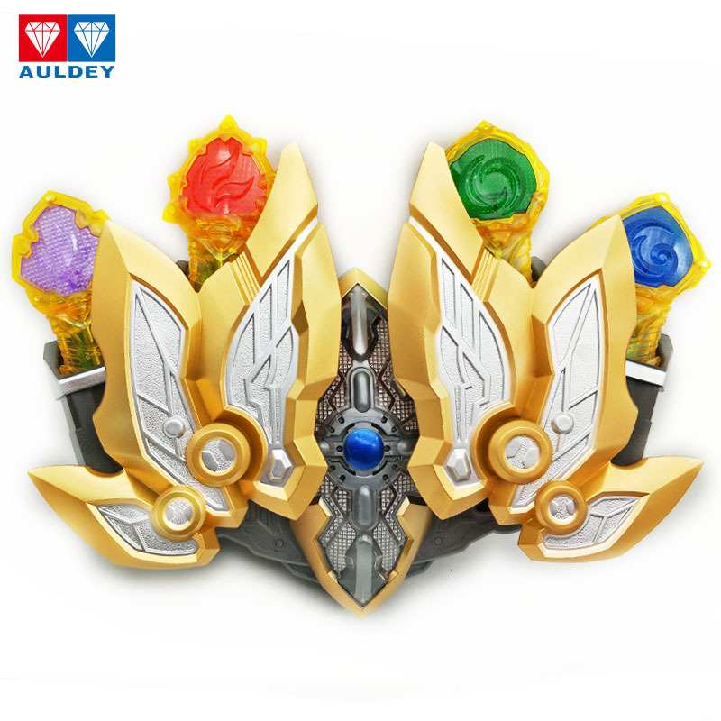 奥迪双钻铠甲勇士豪华雷霆雅塔莱斯召唤腰带套装发声动漫手表