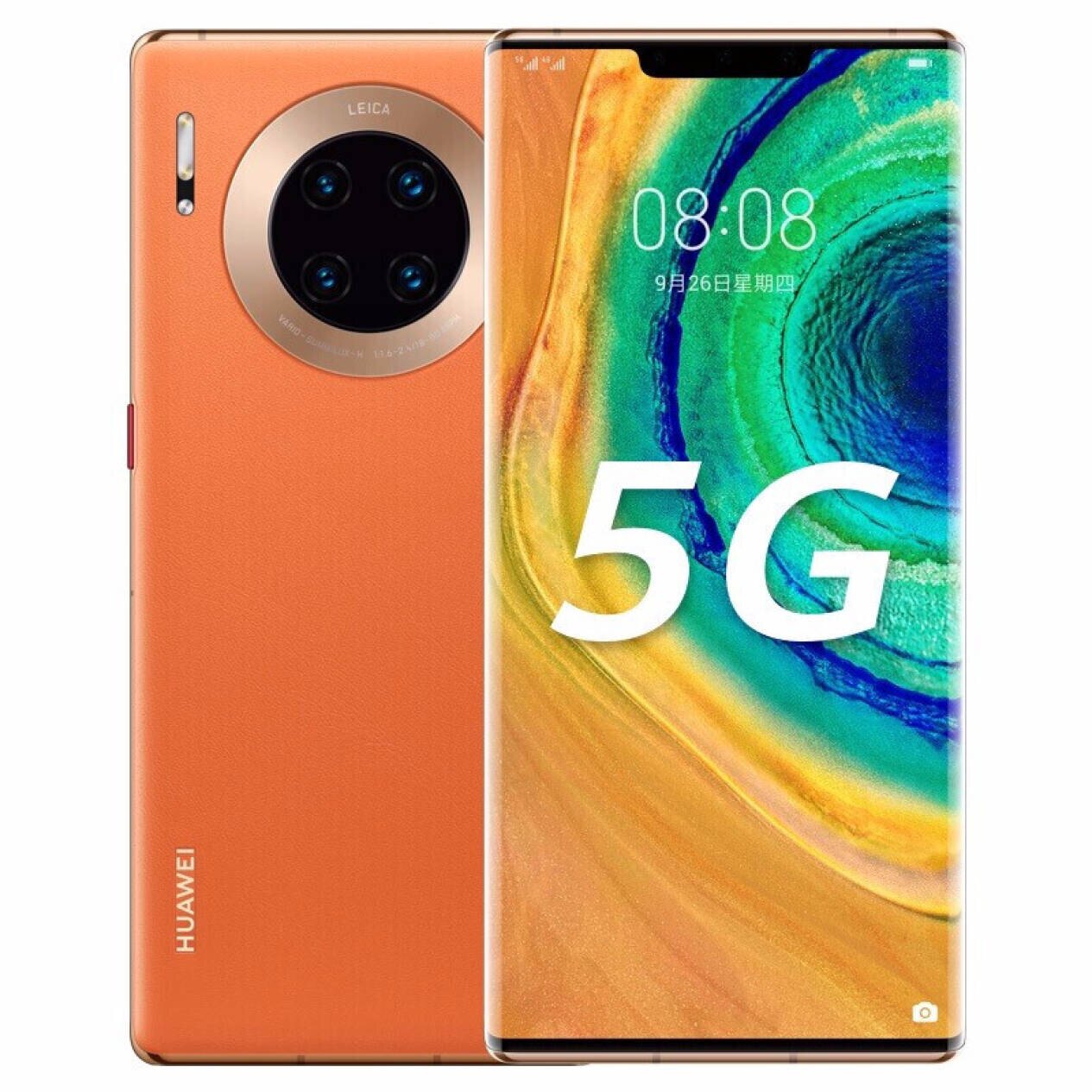 huawei/华为 mate 30 pro 5g麒麟990处理器鸿蒙系统智能准新手机