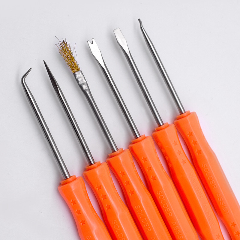 工具焊接维修助焊6件套电路板焊锡拆焊pcb清洁电子焊接工具套装