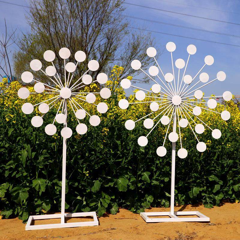 婚庆电动风车旋转摩天轮路引婚礼现场装饰装饰布风筝