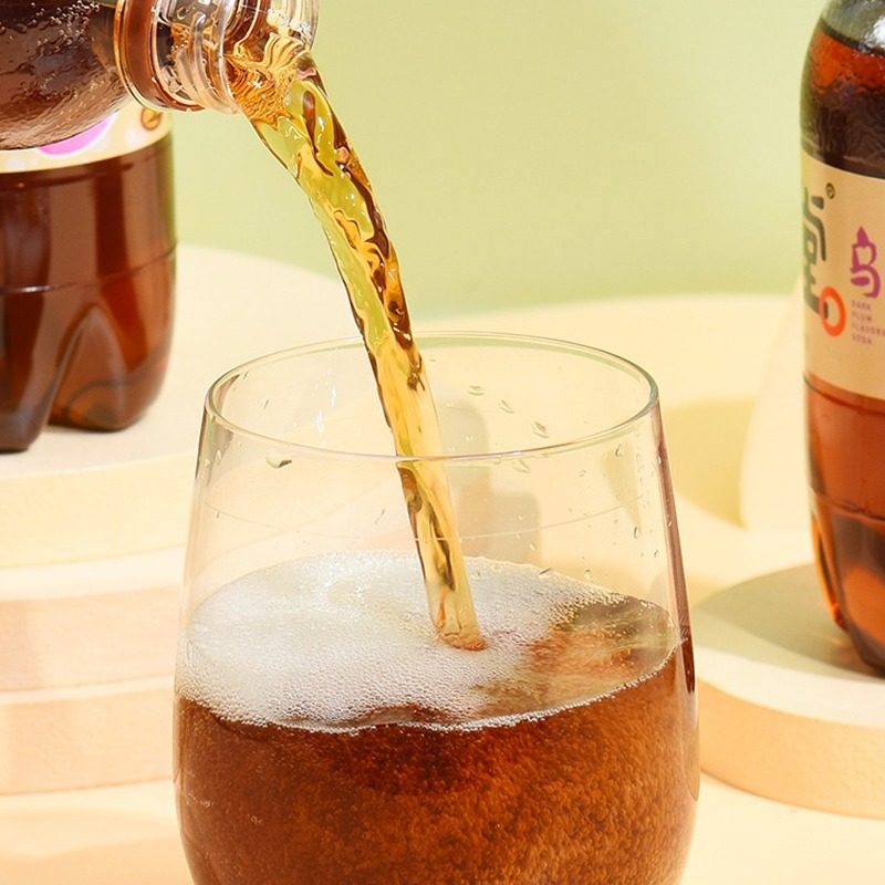 饮料四川网红三官乌梅汽水268ml8瓶果味碳酸碳酸饮料