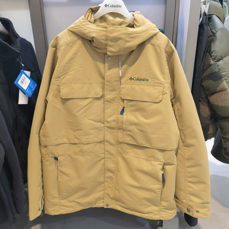 2021秋冬新款Columbia哥伦比亚男式可配内胆热能防水冲锋衣XE1486