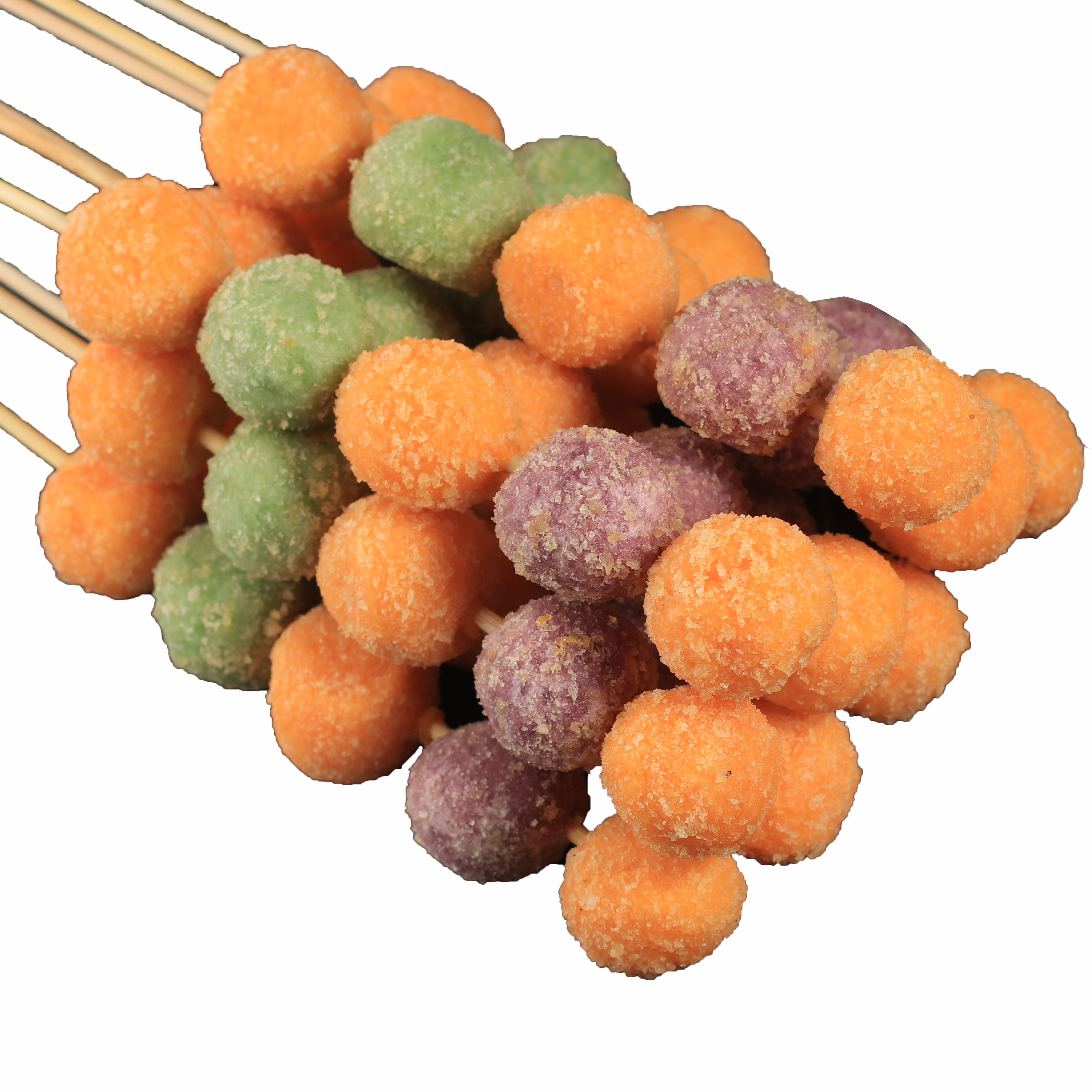速冻烧烤串串彩色金瓜抹紫薯商用天下吃食小吃传统糕点