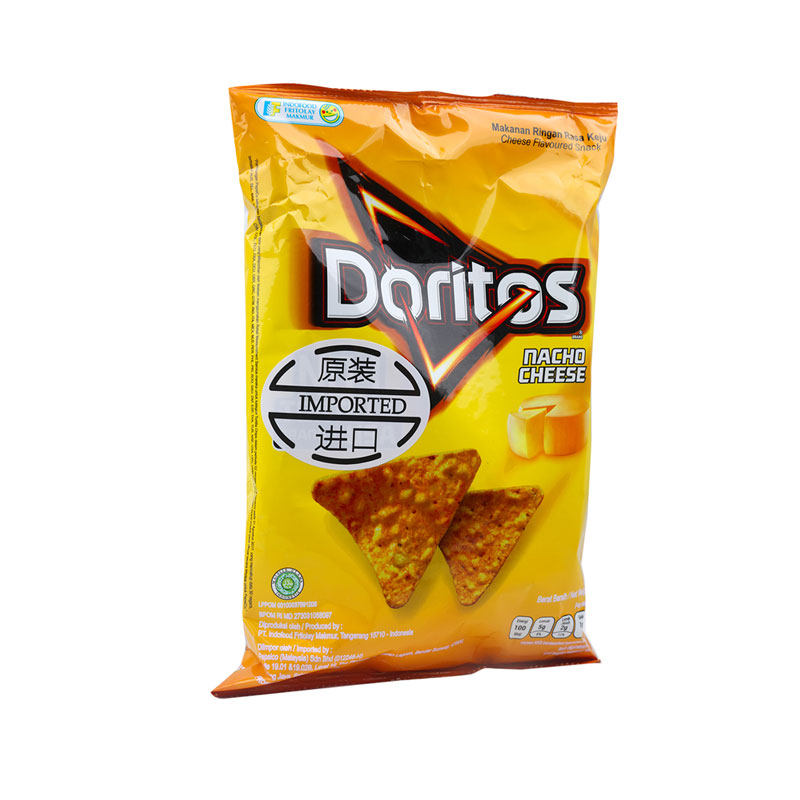 印尼进口多力多滋超浓芝士味膨化追剧零食大礼包薯片奶酪玉米片