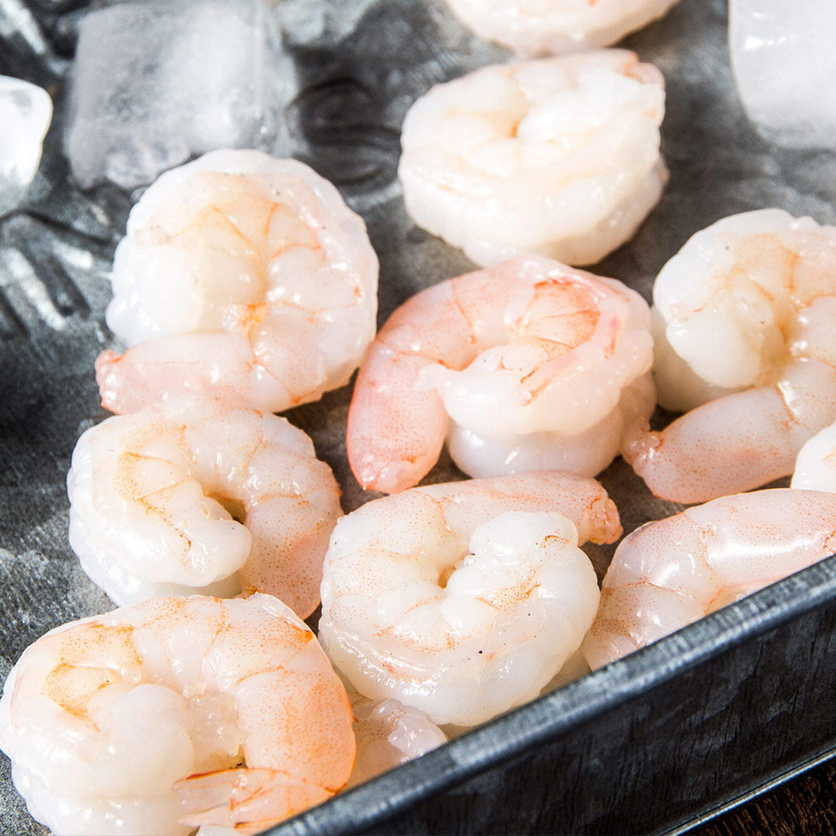 虾仁新鲜活去虾海鲜大青商用薄冰白虾冷冻冰鲜虾仁