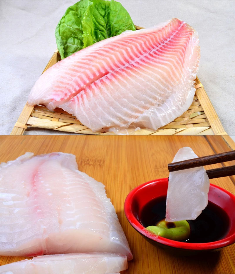 鱼片海南南翔泰鲷红椰罗非罗非鱼刺身整箱9斤淡水鱼类