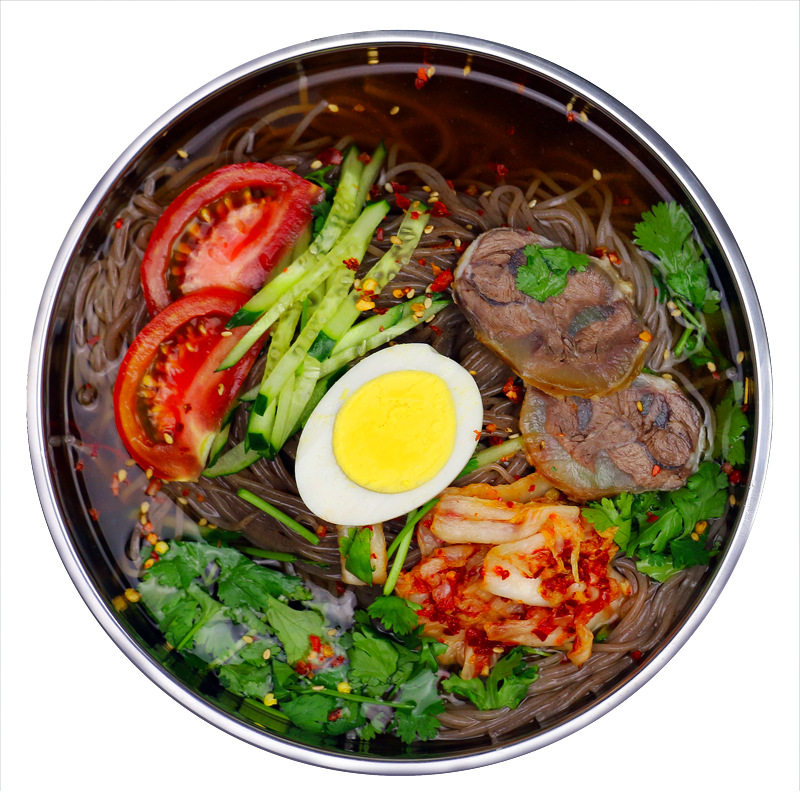 冷面东北北大正宗鲜族荞麦方便独立包装380g冷面