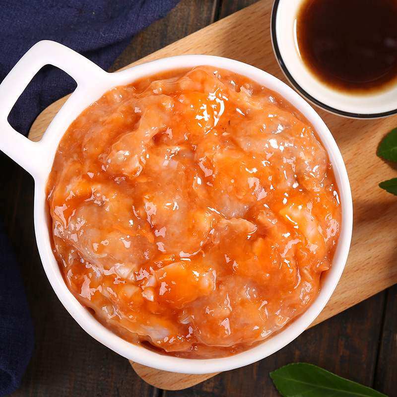 宁波特产5a蟹糊300g瓶红膏蟹酱蟹浆即食醉蟹类制品