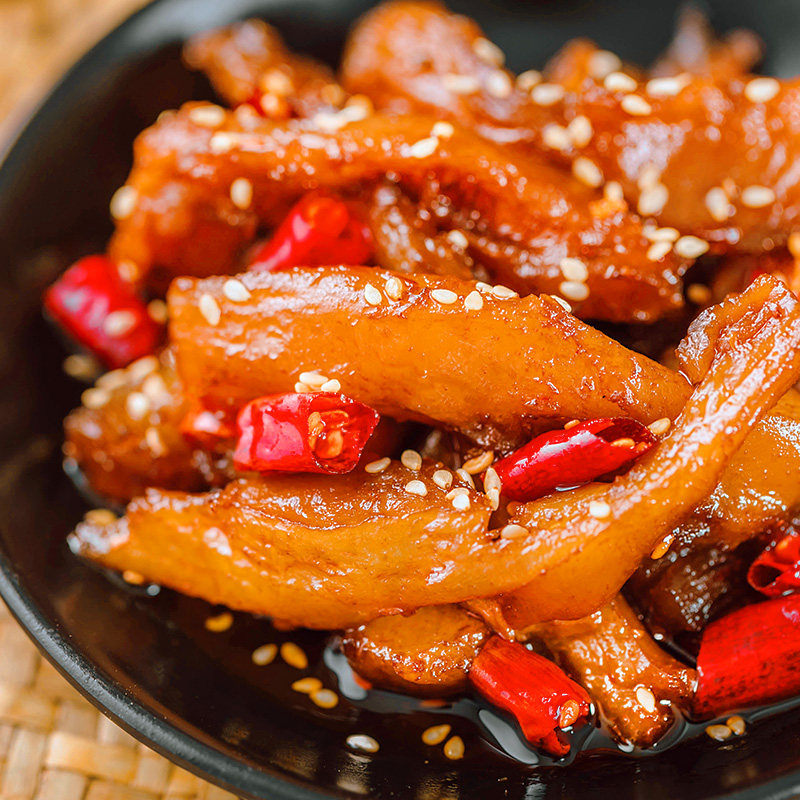 68折距离结束: 去天猫抢购>> 收藏 推广赚0元  香辣蹄筋卤味牛筋