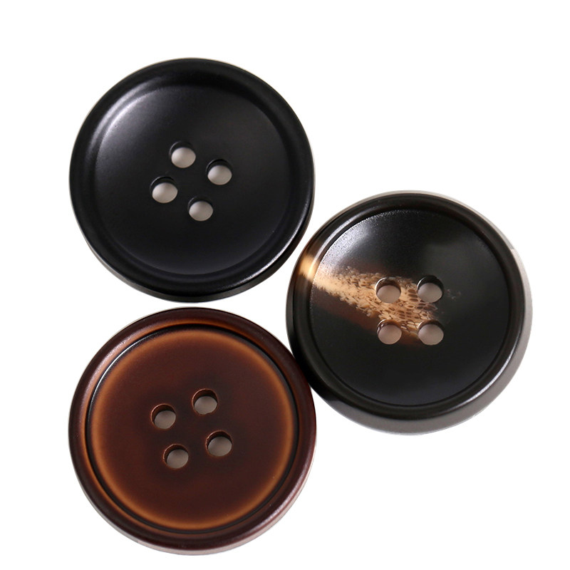 大衣扣子衣扣钮扣树脂毛呢风衣西装西裤百搭纽扣