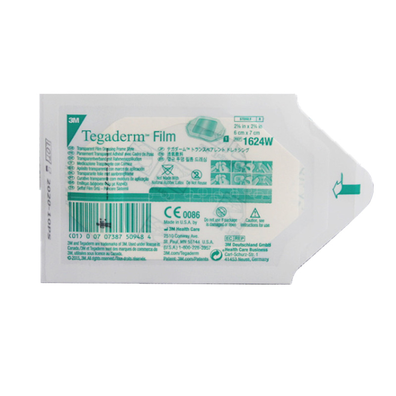 3m透明敷料1624w1626w防水透气picc静脉留置伤口敷料