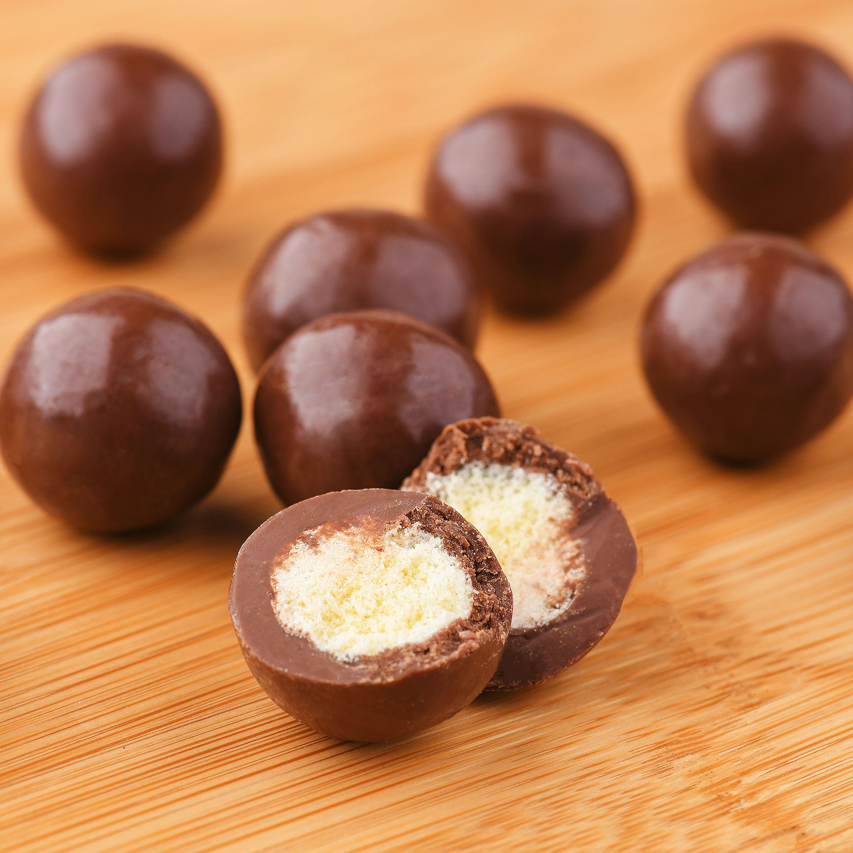 纯可可脂迷语麦丽素桶装520g