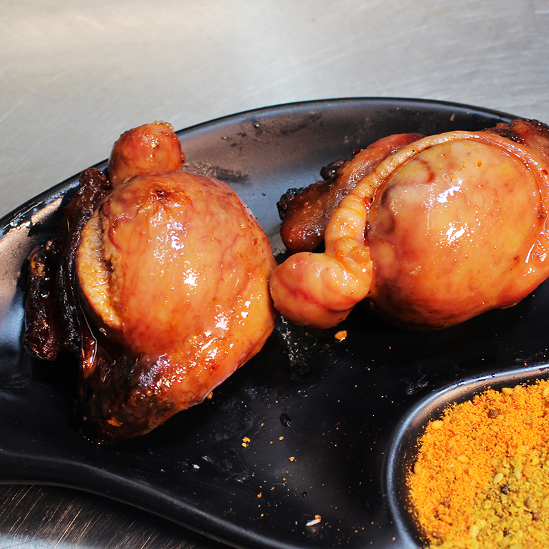 内蒙古羔羊宝烤羊蛋睾丸速冻熟食烧烤食材童子羊肉类