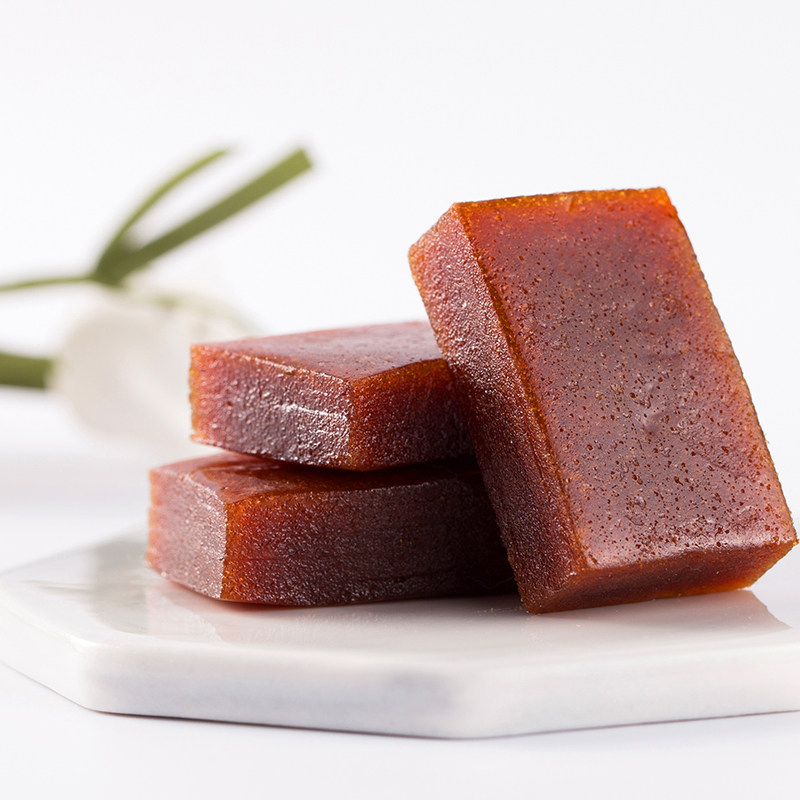 薛记炒货 山楂饴200gx4 山东特产休闲零食山楂糕果脯蜜饯酸甜