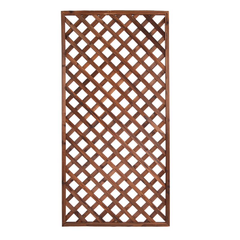 防腐木栅栅栏篱笆花园装饰装饰网网格屏风爬藤大型篱笆