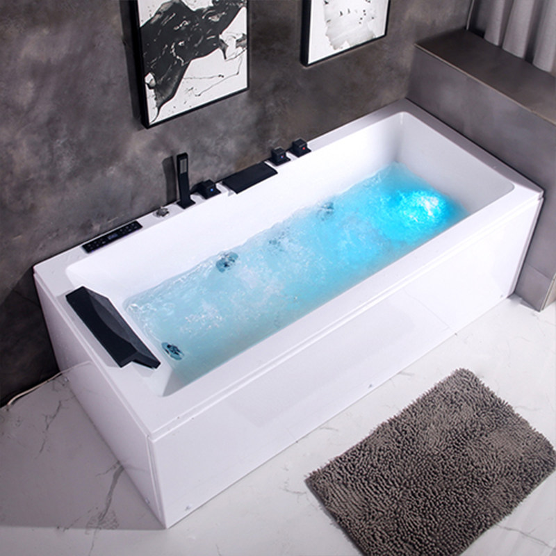 潜水港家用浴缸冲浪按摩家用成人大户型亚克力恒温加热高端缸盆