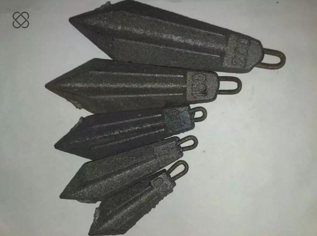 铁坠铁坨铁质钓鱼环保钓坠防挂底海钓淡钓远投锚鱼配重铅坠水滴形