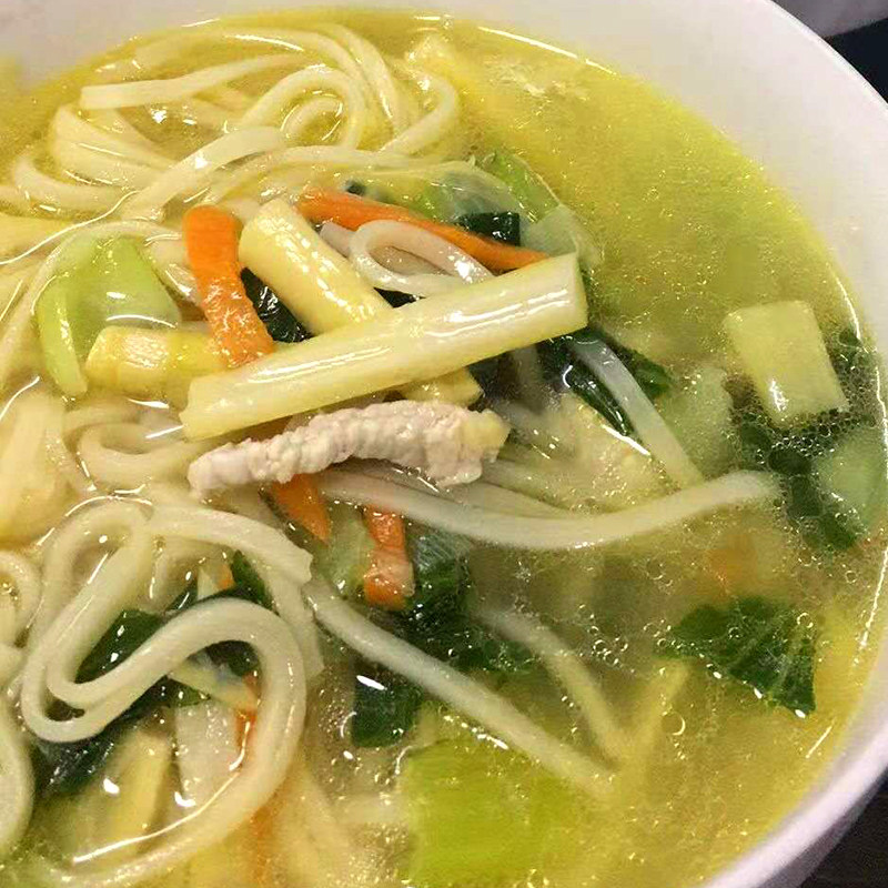 散装樟村盘面网红碱水水面切面宁波章水特产面条